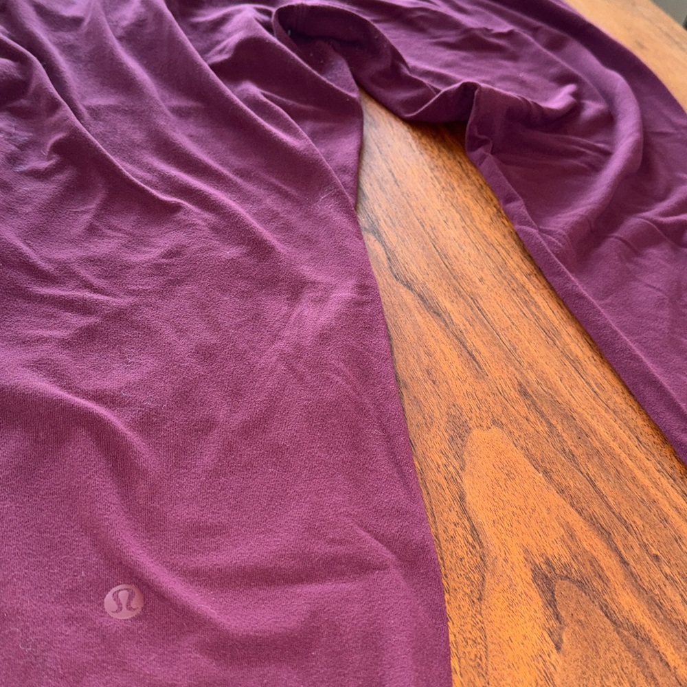 Lululemon Ready to Rulu Burgundy Jogger Pants - Picture 6 of 6